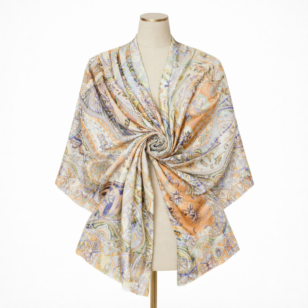 Floral Digital Print Scarf